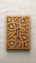 Laser-Engraved Oak Plaque