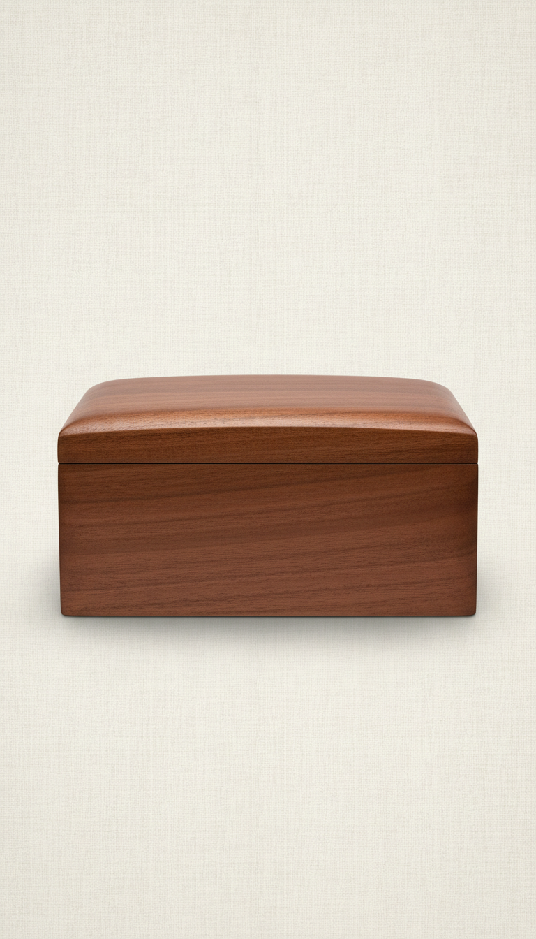 Personalized Walnut Keepsake Box
