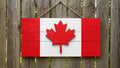 Canada flag 3D Classic Wooden Canadian Flag